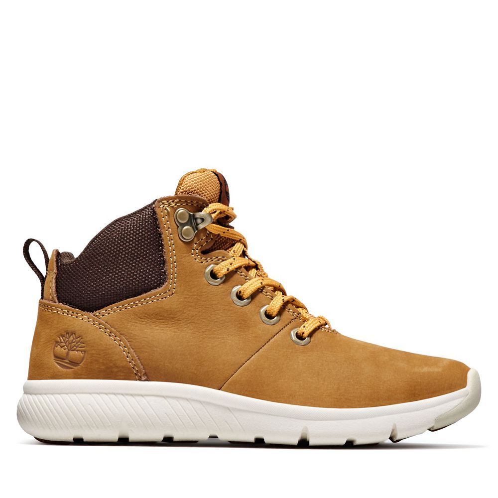 Timberland Παπούτσια Πεζοπορίας Παιδικα Καφε - Junior Boltero Mid - Greece 3147625-AZ